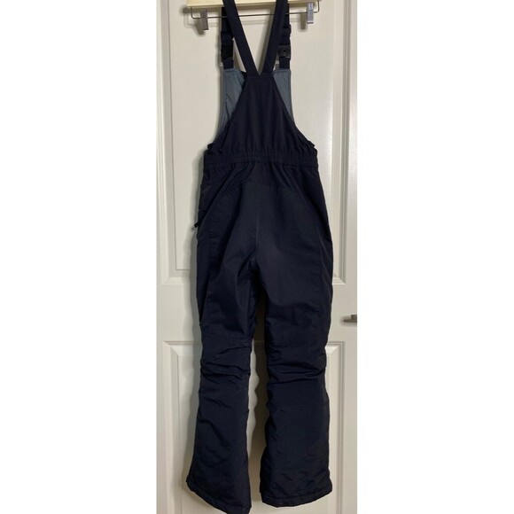 LANDS' End Kids Squall Waterproof Iron Knee Bibs Snow Pants Bib Overall Large 12 - Picture 2 of 8